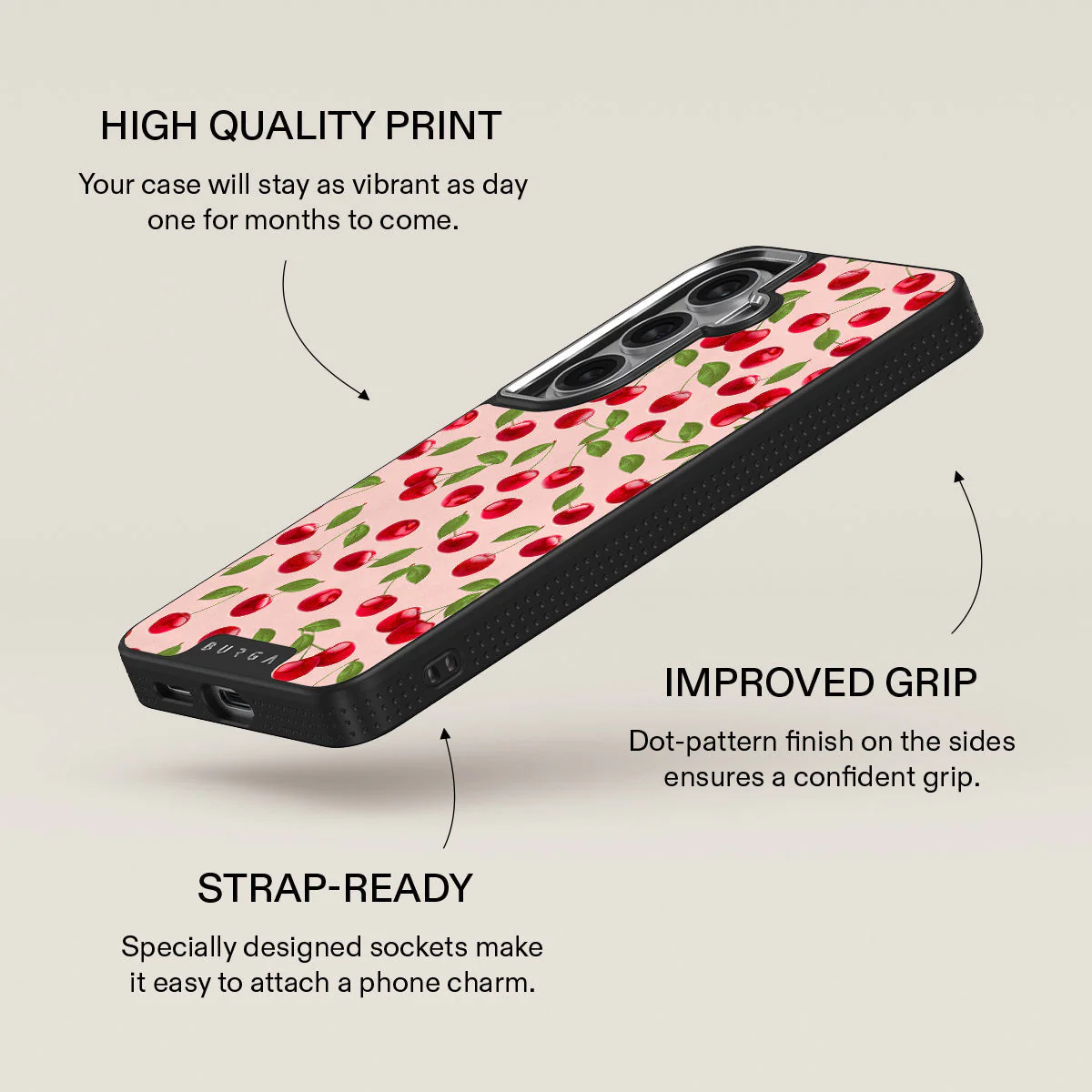 Afternoon Treat - Cherry Samsung Galaxy S26 Case - Image 23