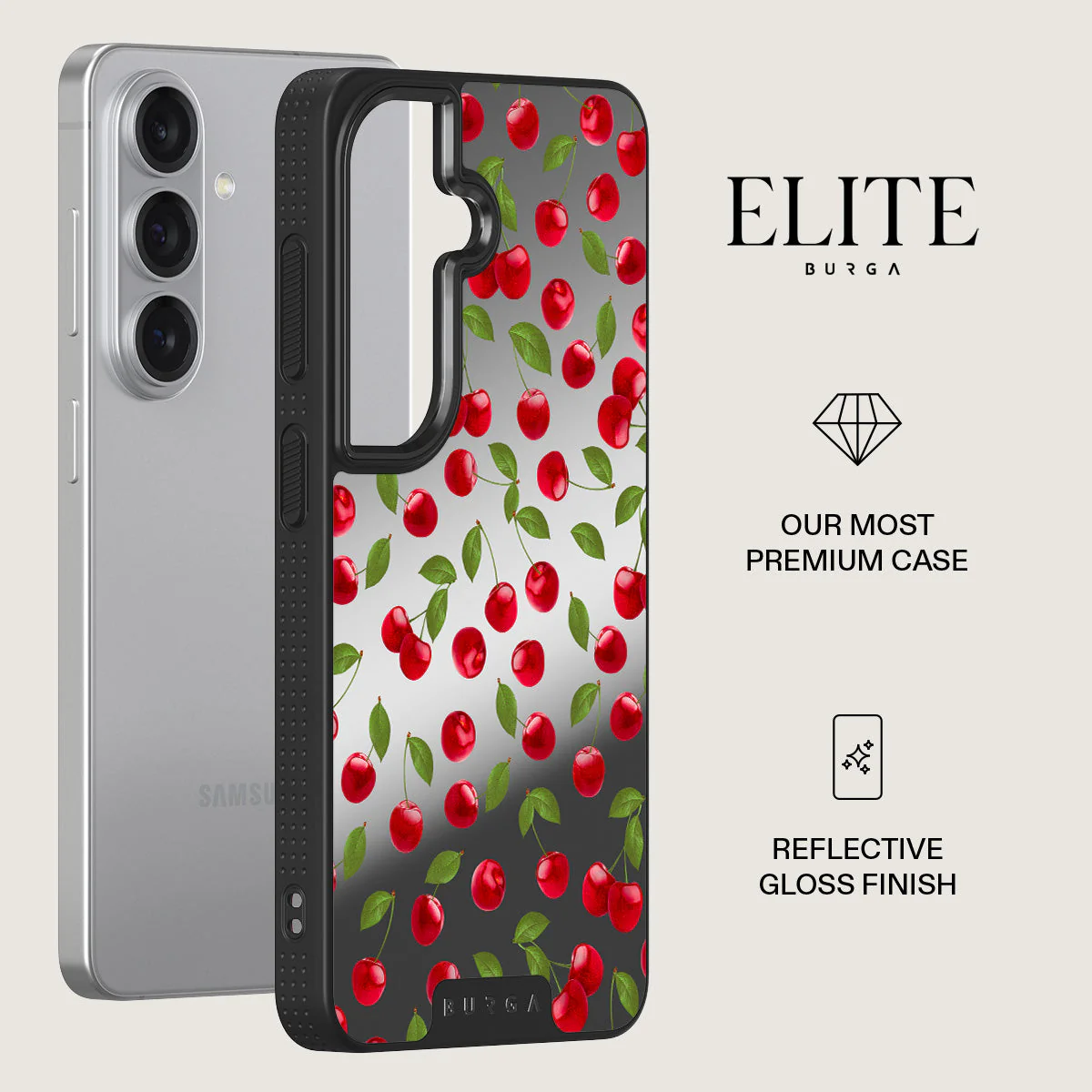 Afternoon Treat - Cherry Samsung Galaxy S26 Plus Case - Image 49