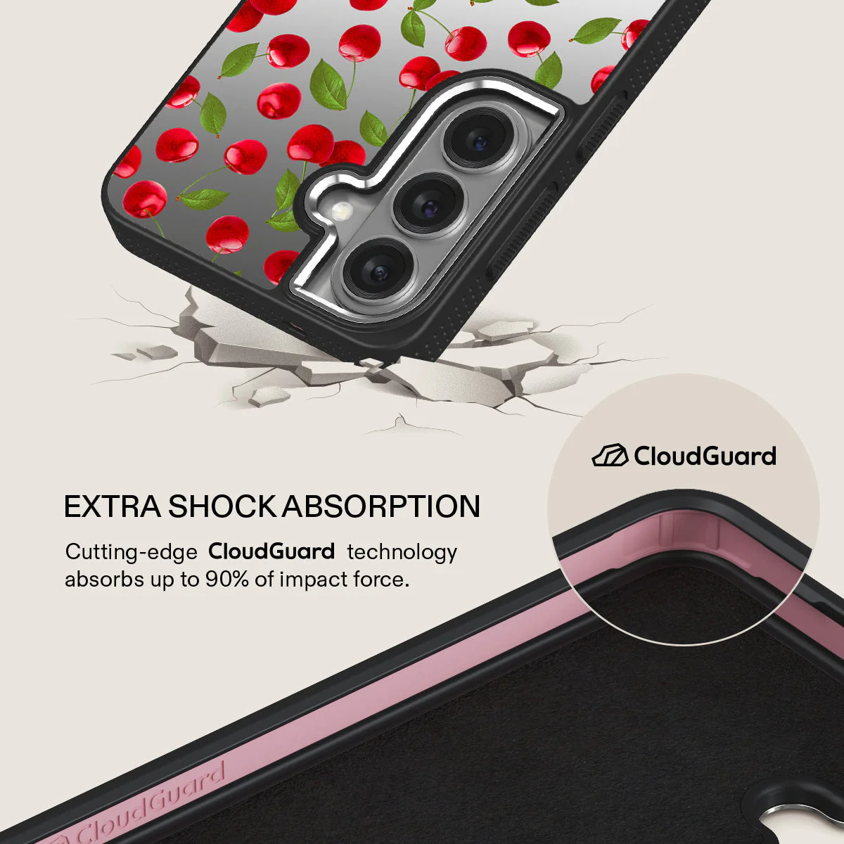 Afternoon Treat - Cherry Samsung Galaxy S26 Plus Case - Image 58