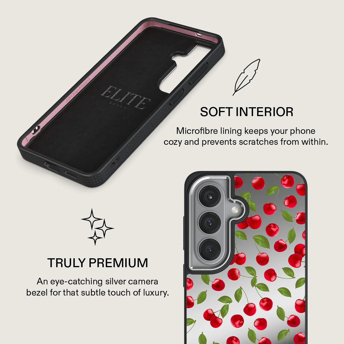 Afternoon Treat - Cherry Samsung Galaxy S26 Plus Case - Image 62