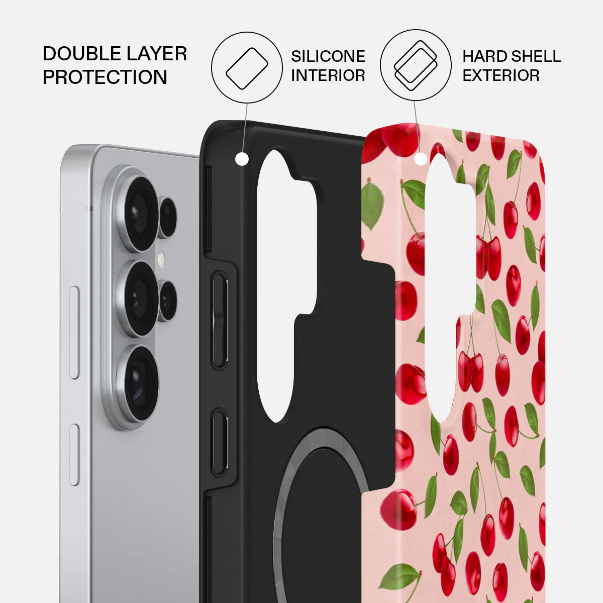 Afternoon Treat - Cherry Samsung Galaxy S26 Ultra Case - Image 2