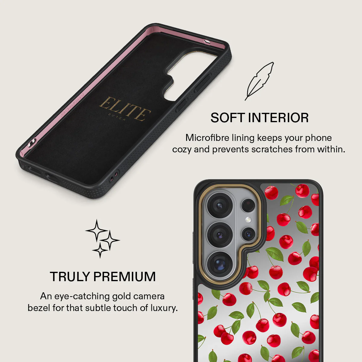 Afternoon Treat - Cherry Samsung Galaxy S26 Ultra Case - Image 46