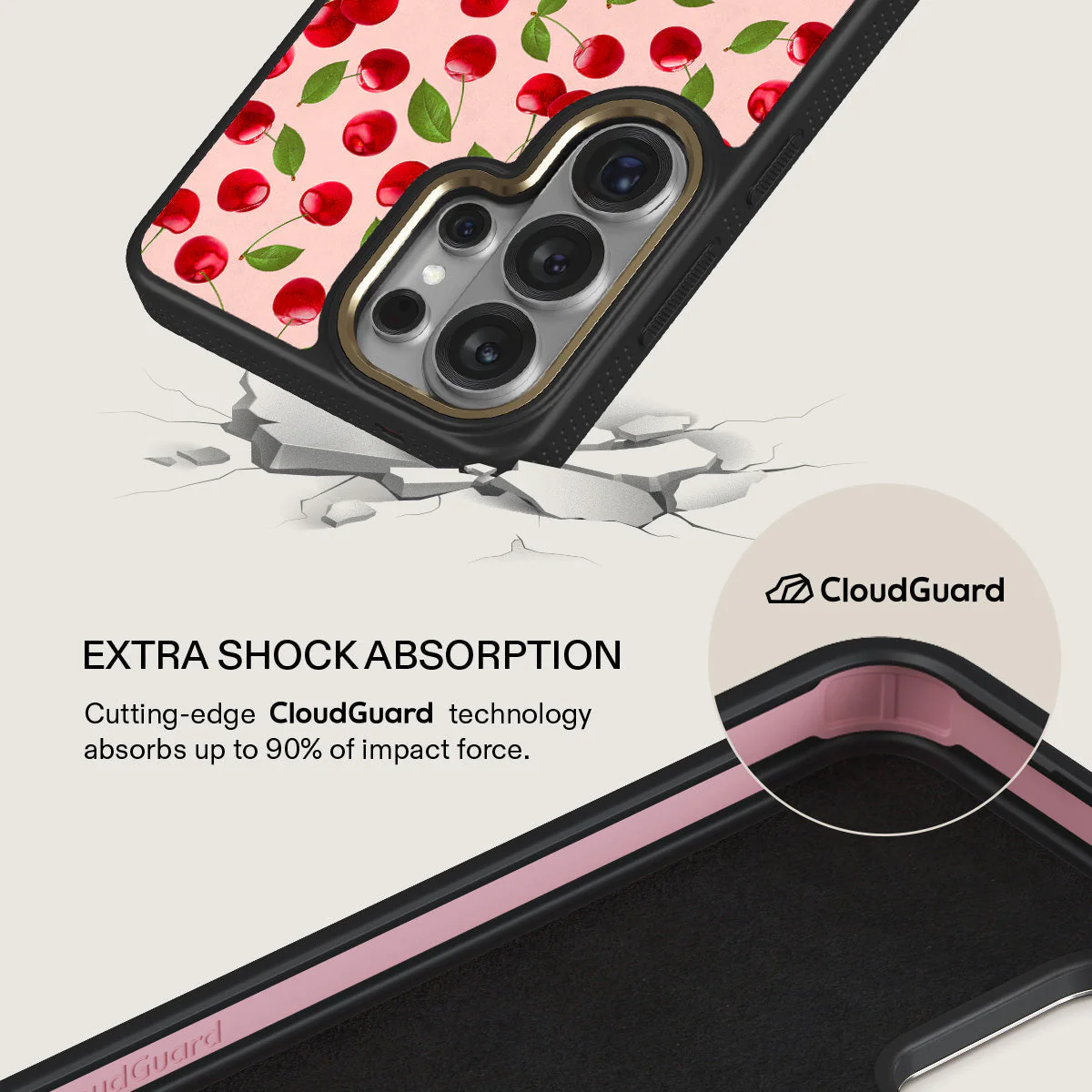 Afternoon Treat - Cherry Samsung Galaxy S26 Ultra Case - Image 7