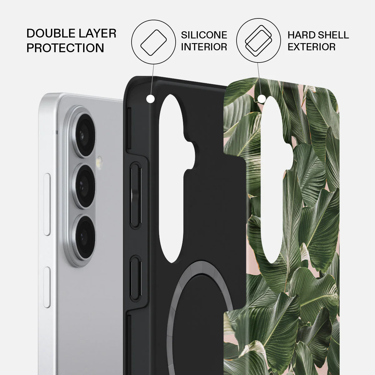 So Lush - Bannana Leaves Samsung Galaxy S26 Case - Image 2