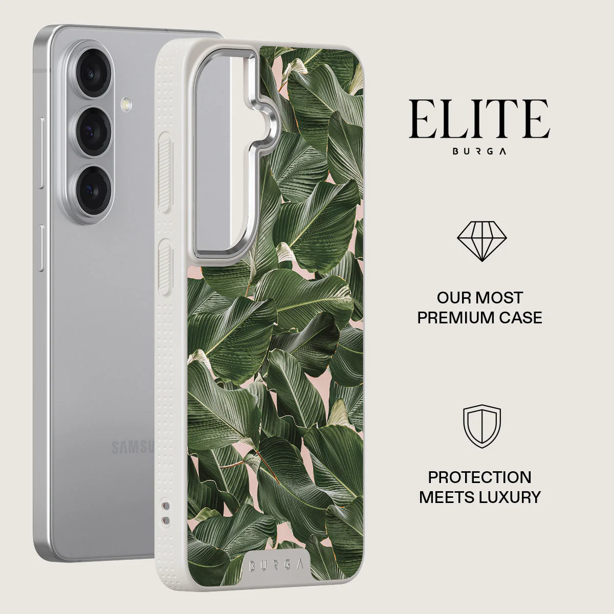 So Lush - Bannana Leaves Samsung Galaxy S26 Case - Image 34
