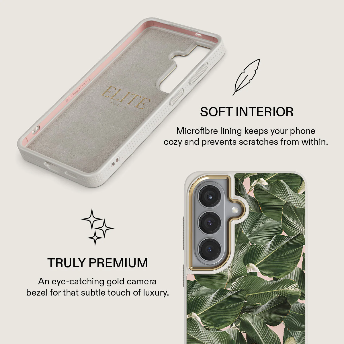 So Lush - Bannana Leaves Samsung Galaxy S26 Plus Case - Image 31