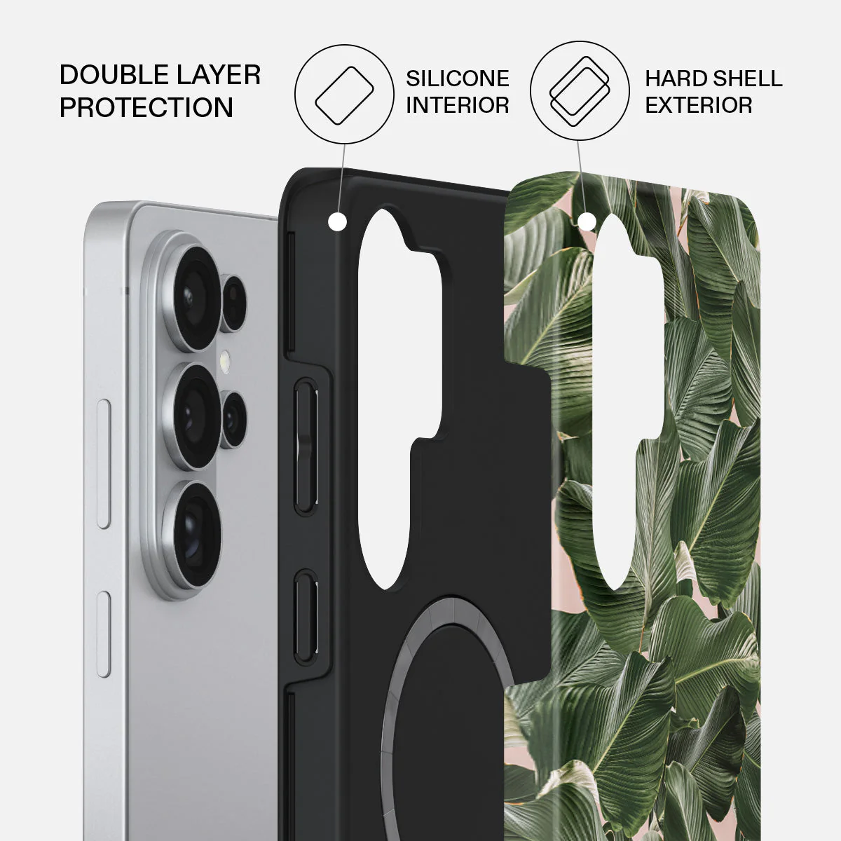 So Lush - Bannana Leaves Samsung Galaxy S26 Ultra Case - Image 2