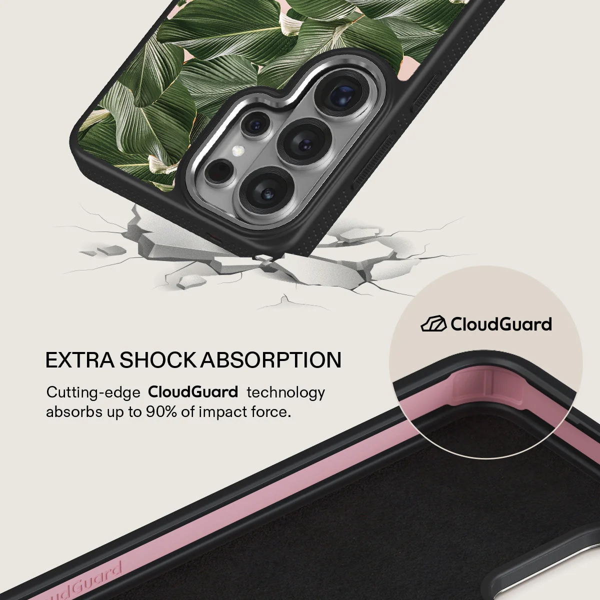 So Lush - Bannana Leaves Samsung Galaxy S26 Ultra Case - Image 21
