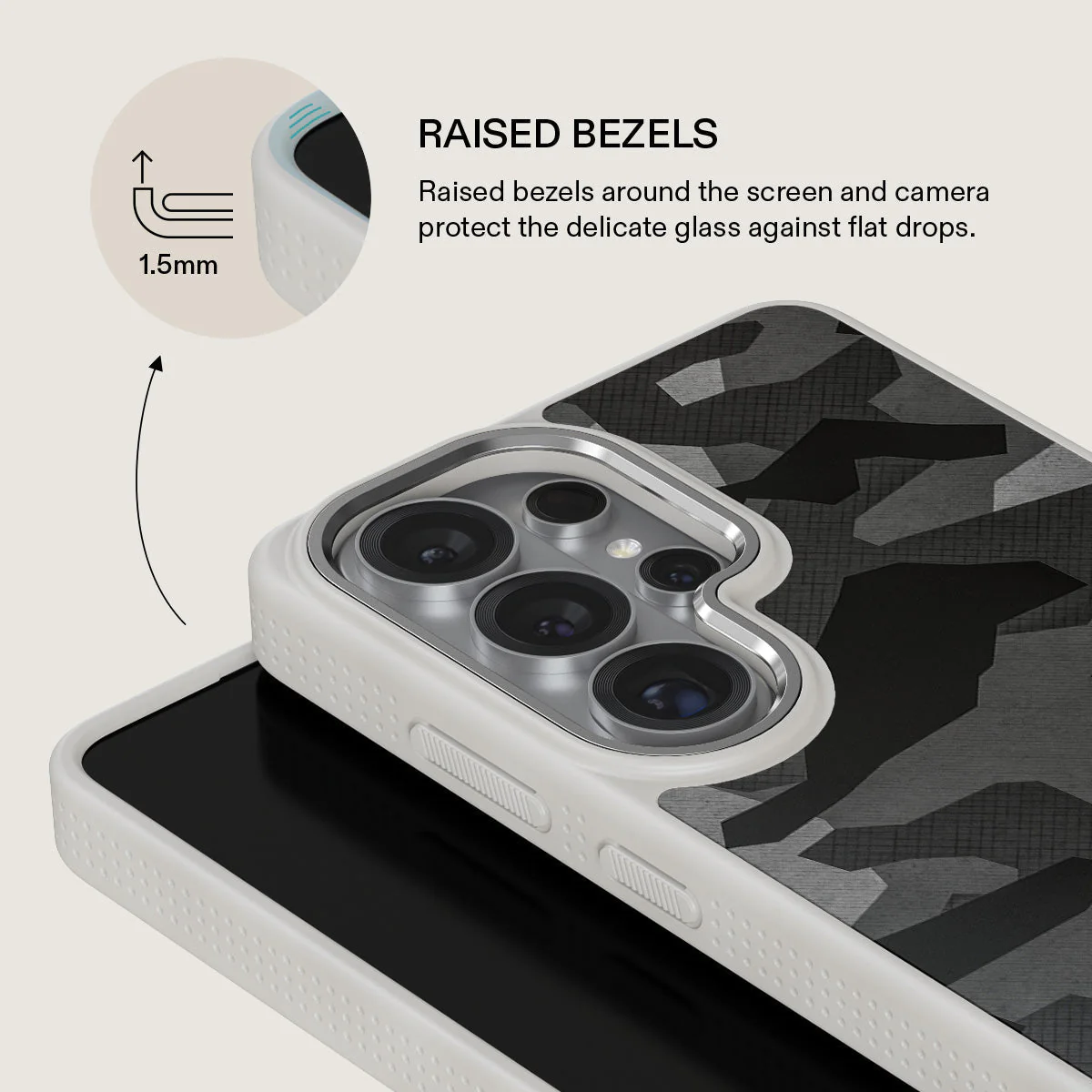 Night Black Camouflage - Samsung Galaxy S26 Ultra Case - Image 36