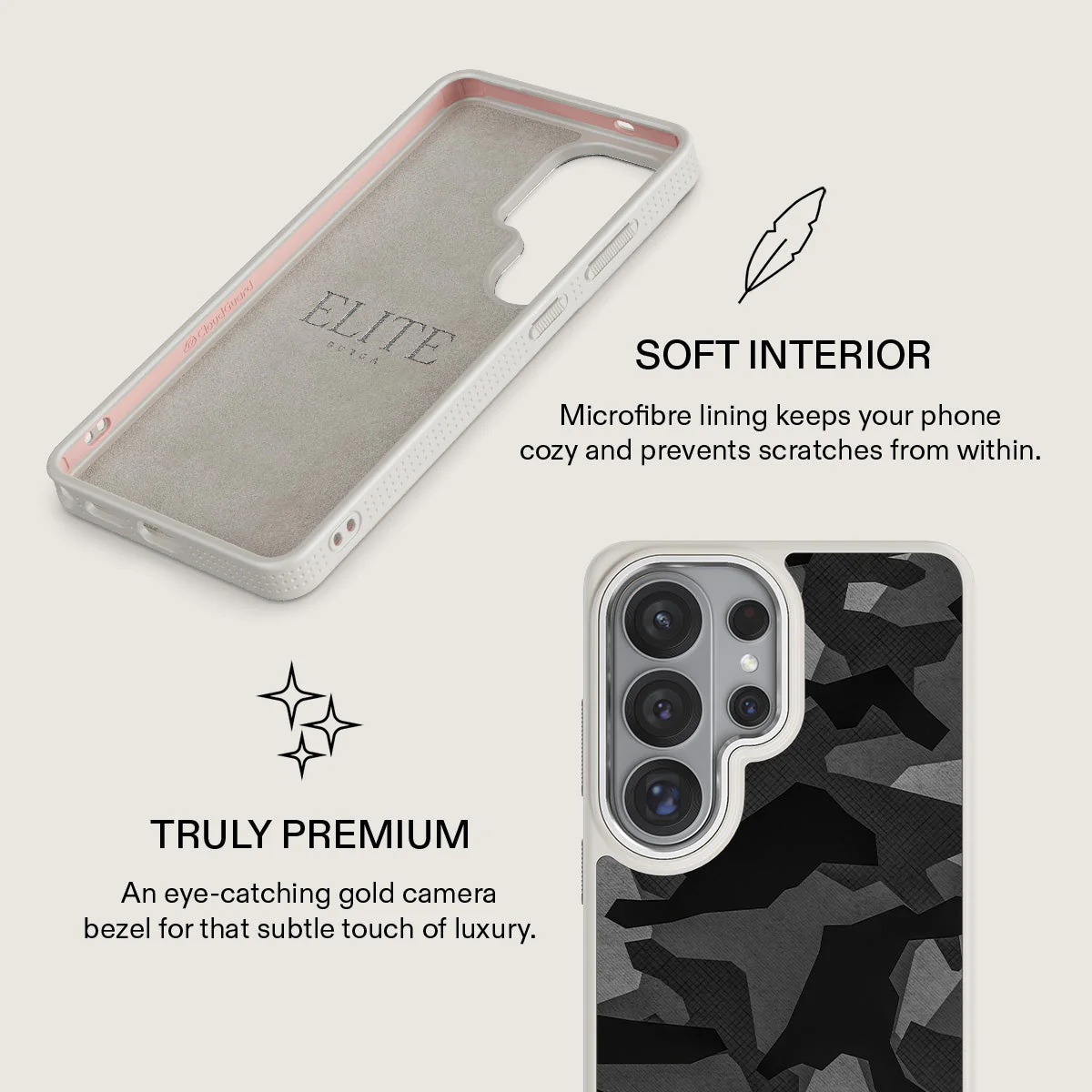 Night Black Camouflage - Samsung Galaxy S26 Ultra Case - Image 38