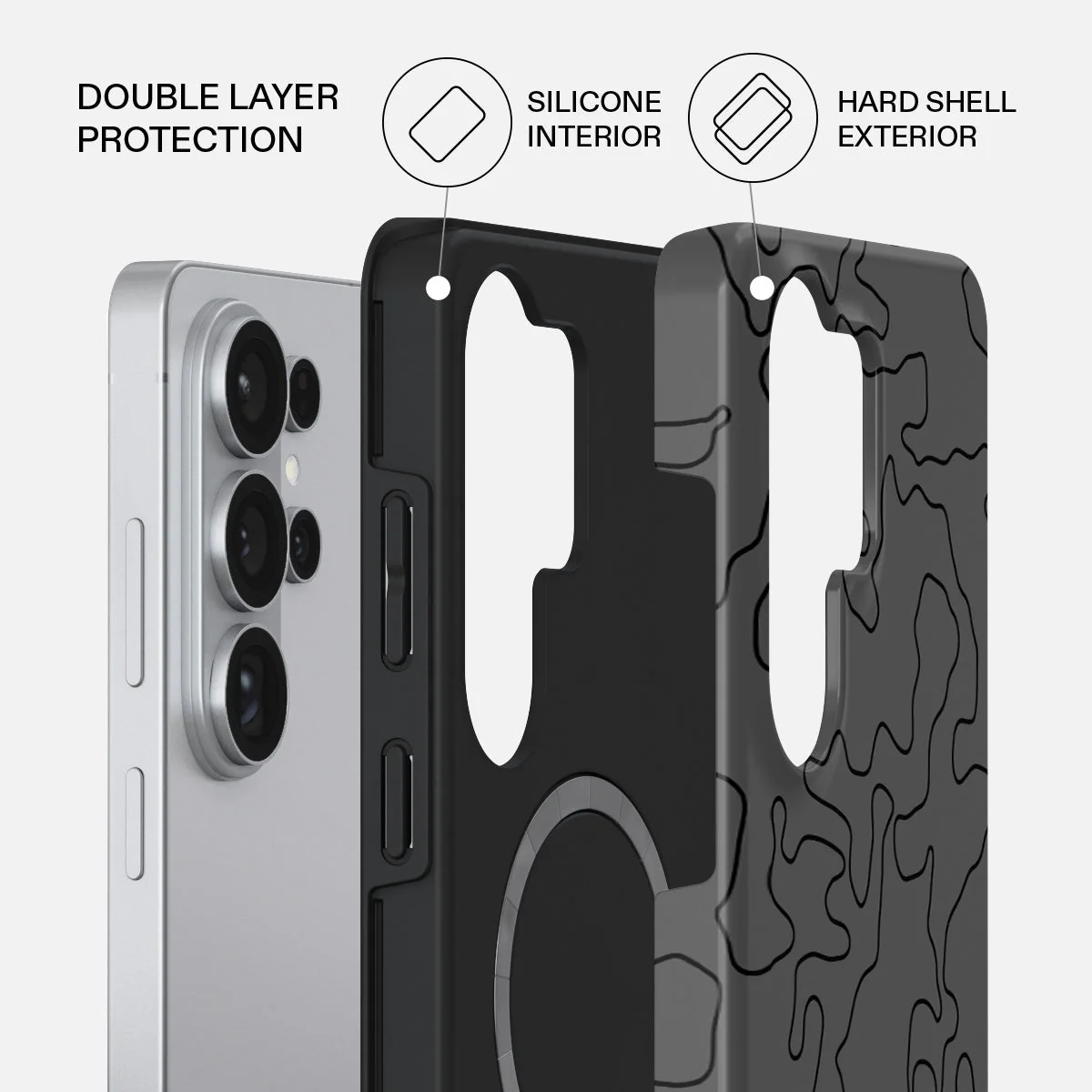 Black Rock - Samsung Galaxy S26 Ultra Case - Image 2