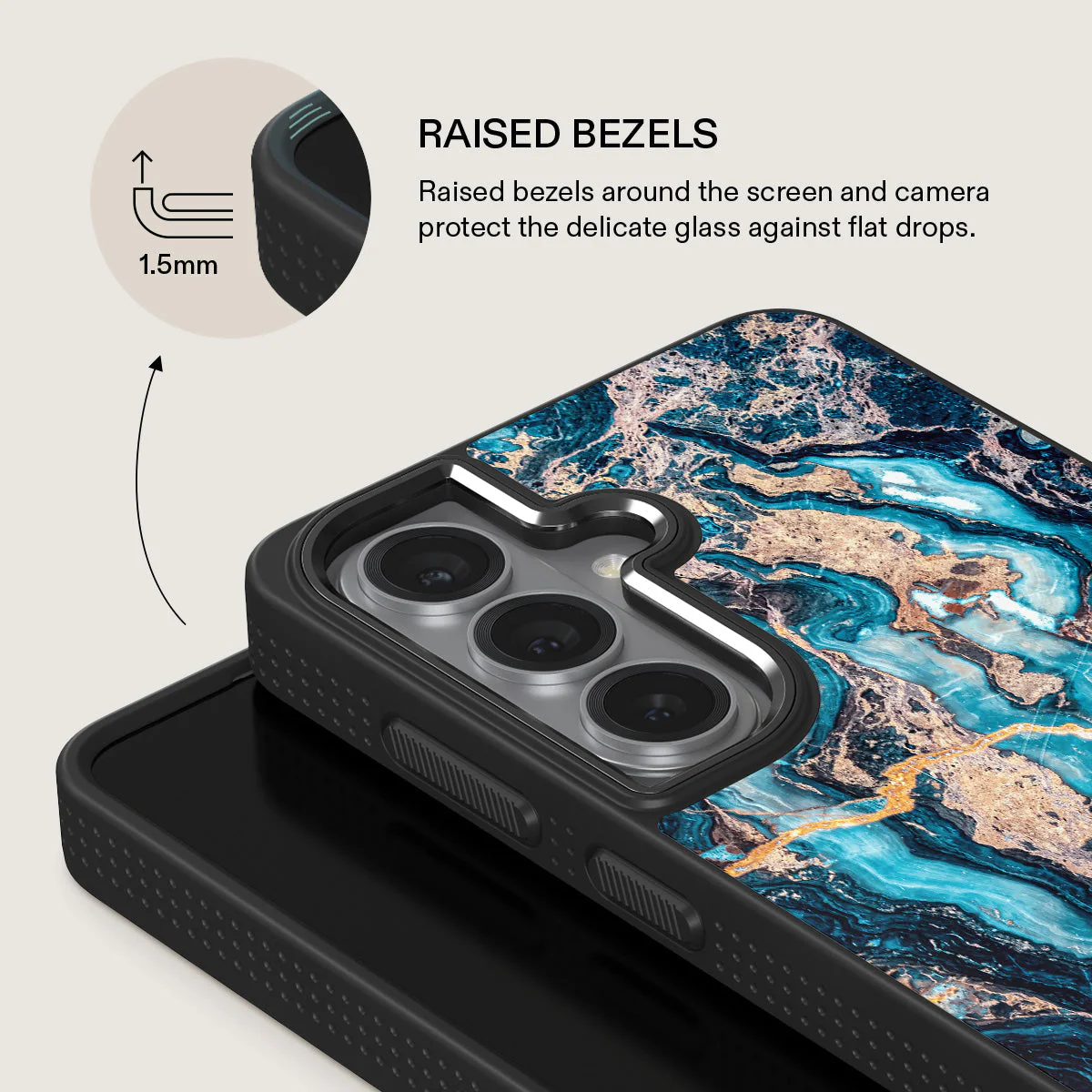 Mystic River - Blue Marble Samsung Galaxy S26 Case - Image 15