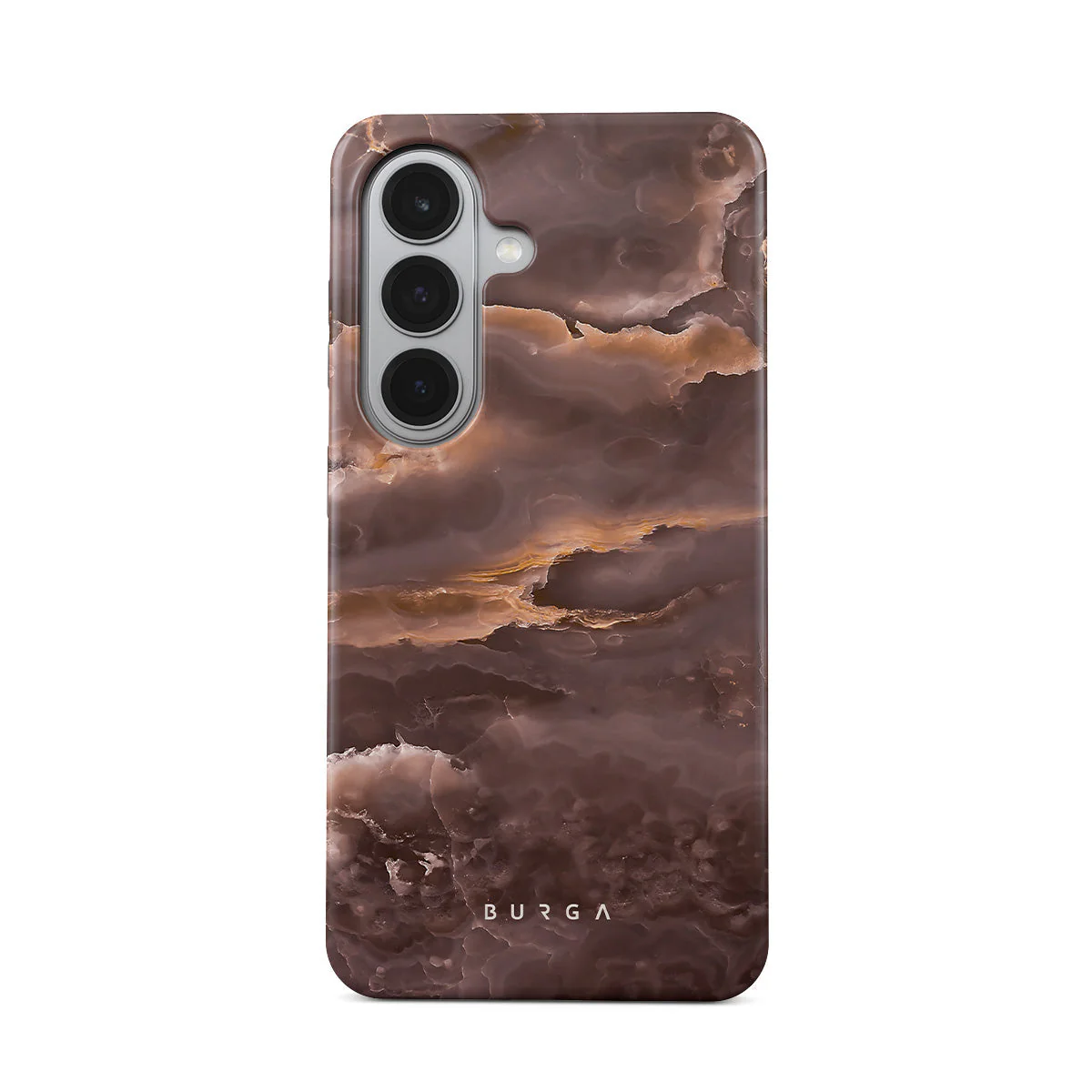 Fire Wood - Brown Marble Samsung Galaxy S26 Case