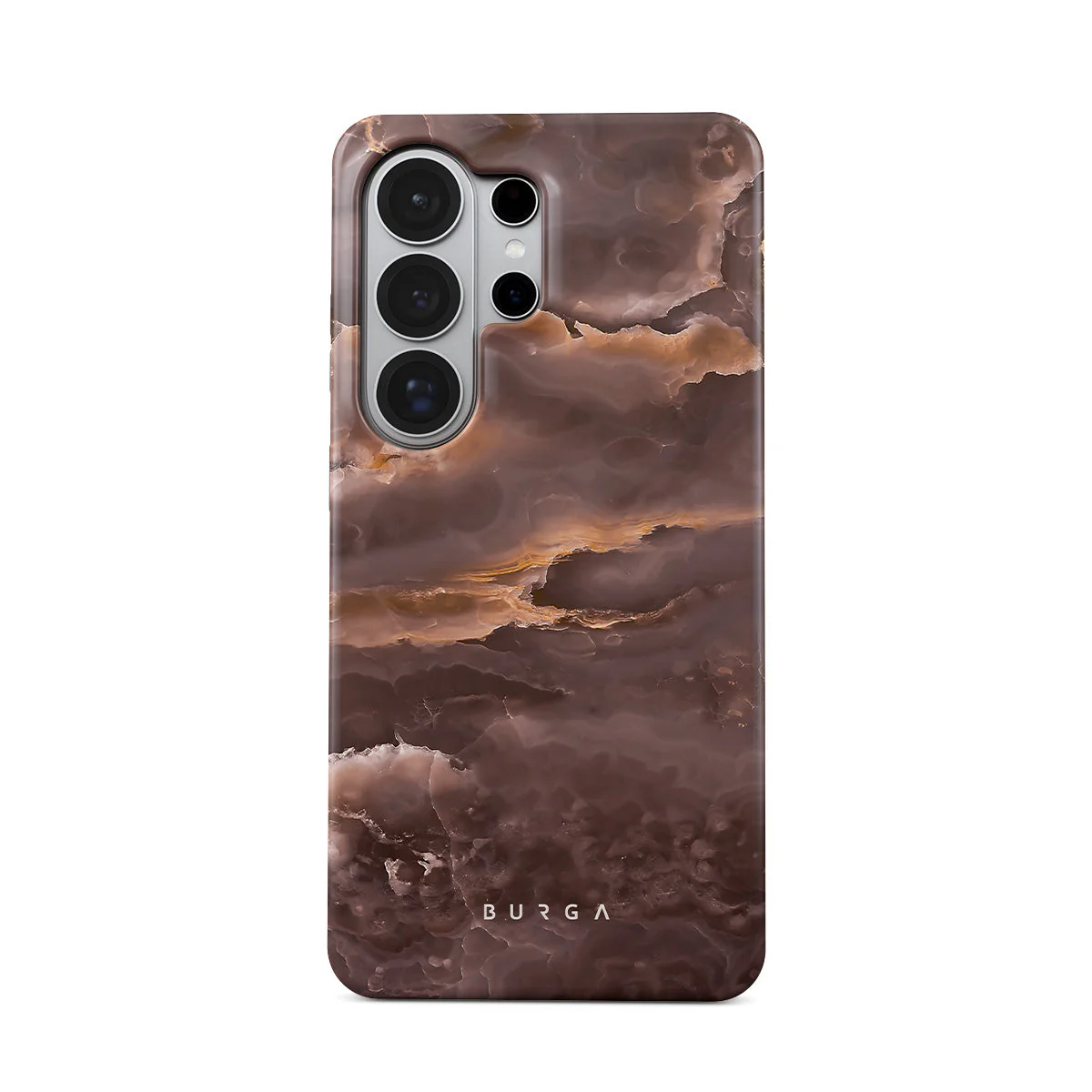 Fire Wood - Brown Marble Samsung Galaxy S26 Ultra Case
