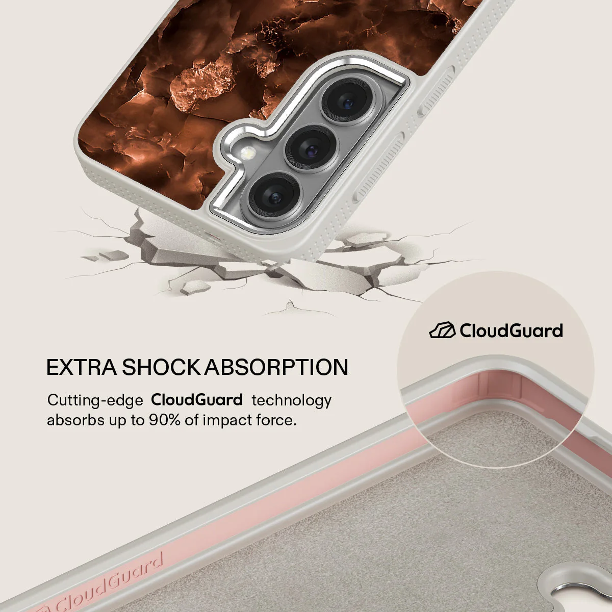 Toasted Chestnut - Brown Samsung Galaxy S26 Case - Image 35