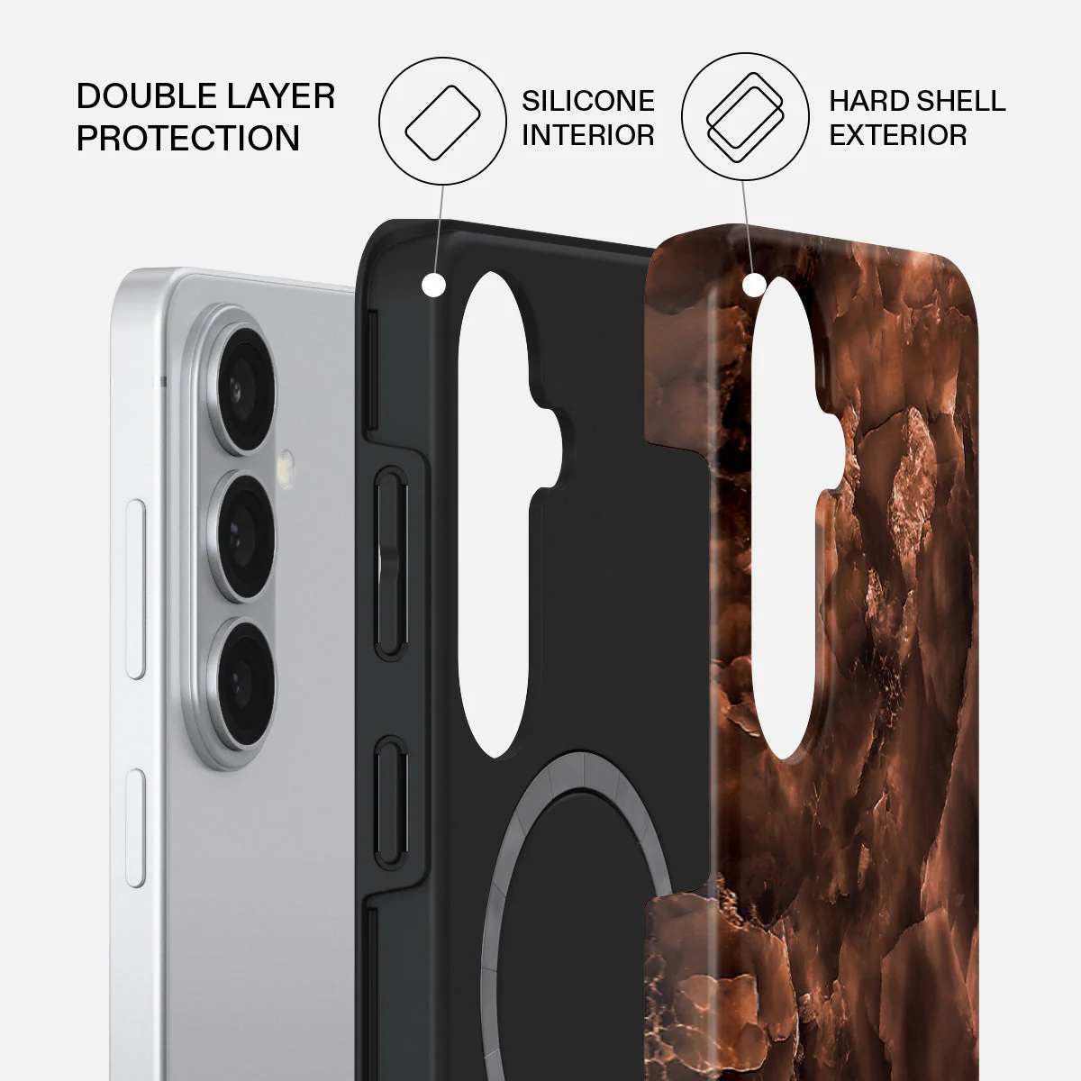 Toasted Chestnut - Brown Samsung Galaxy S26 Plus Case - Image 2