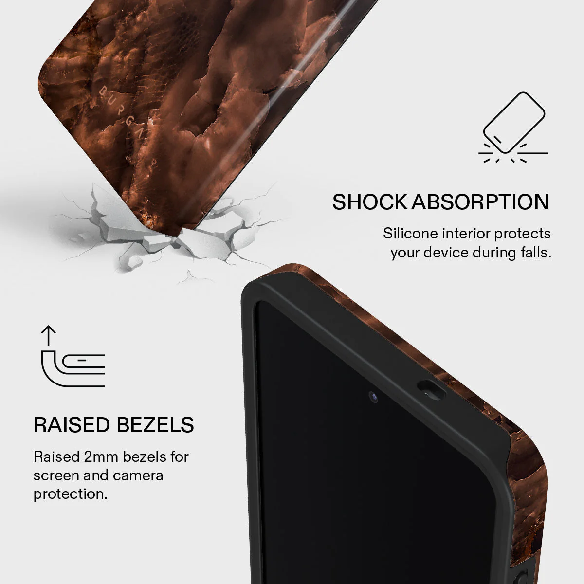 Toasted Chestnut - Brown Samsung Galaxy S26 Plus Case - Image 4