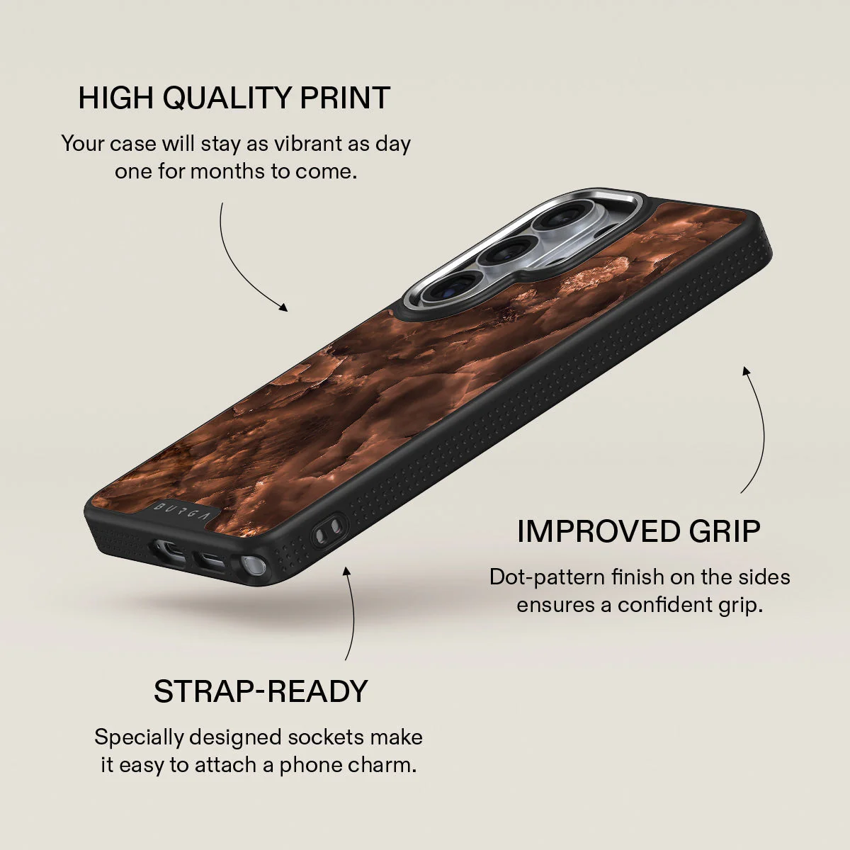 Toasted Chestnut - Brown Samsung Galaxy S26 Ultra Case - Image 23