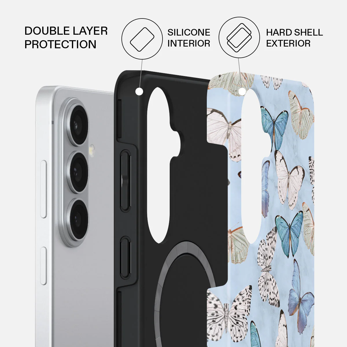 Give Me Butterflies - Samsung Galaxy S26 Case - Image 2