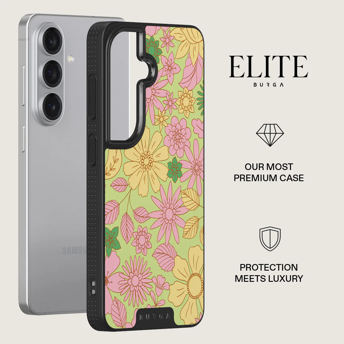 Amalfi Coast - Colorful Floral Samsung Galaxy S26 Case - Image 13