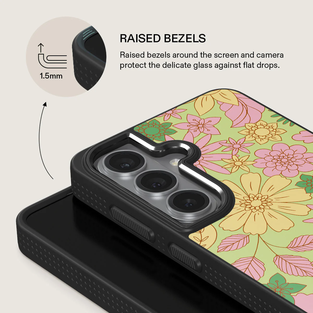 Amalfi Coast - Colorful Floral Samsung Galaxy S26 Plus Case - Image 15