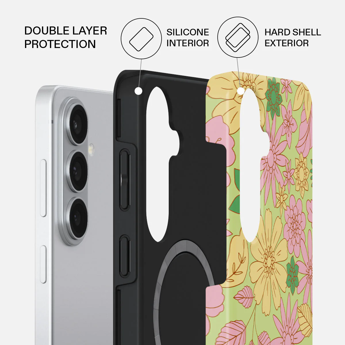 Amalfi Coast - Colorful Floral Samsung Galaxy S26 Plus Case - Image 2