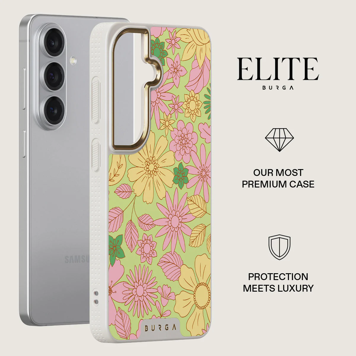 Amalfi Coast - Colorful Floral Samsung Galaxy S26 Plus Case - Image 27