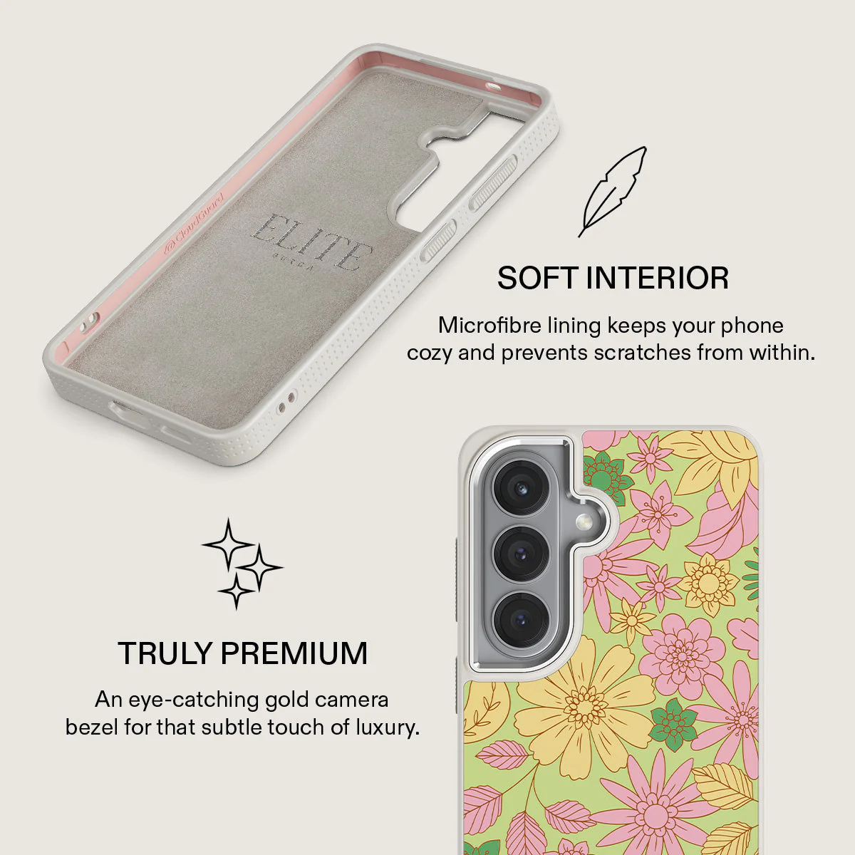 Amalfi Coast - Colorful Floral Samsung Galaxy S26 Plus Case - Image 38