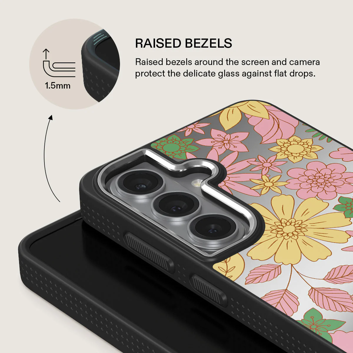 Amalfi Coast - Colorful Floral Samsung Galaxy S26 Plus Case - Image 60