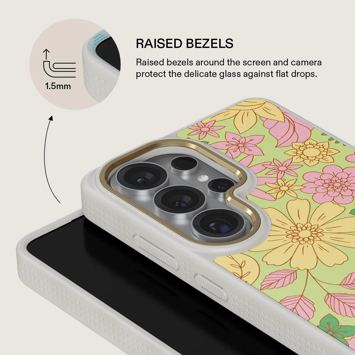 Amalfi Coast - Colorful Floral Samsung Galaxy S26 Ultra Case - Image 29