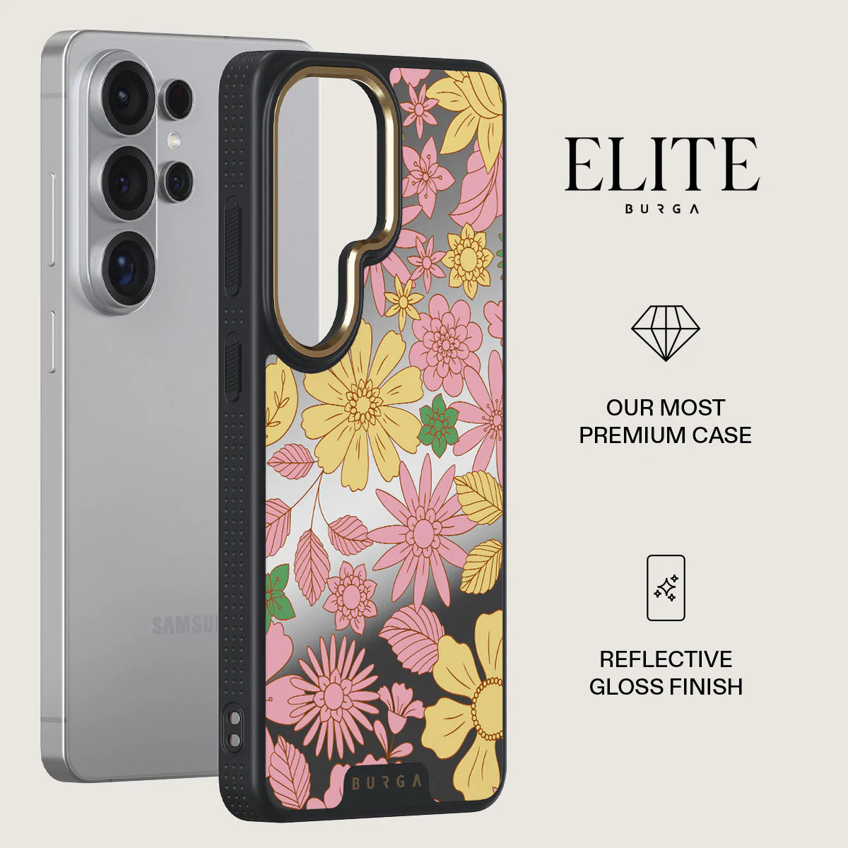 Amalfi Coast - Colorful Floral Samsung Galaxy S26 Ultra Case - Image 41