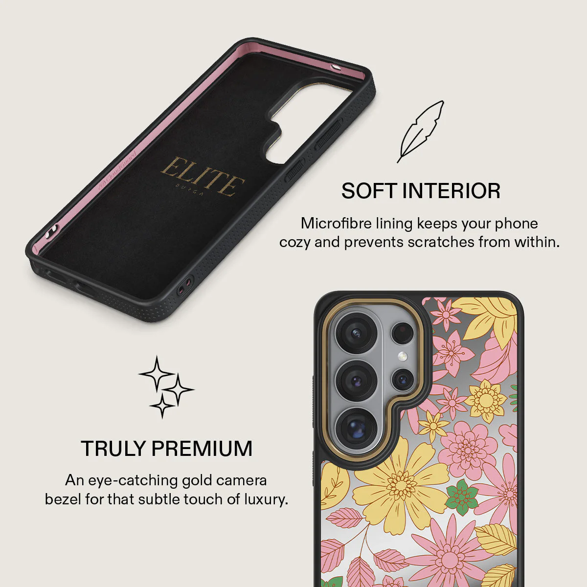 Amalfi Coast - Colorful Floral Samsung Galaxy S26 Ultra Case - Image 46