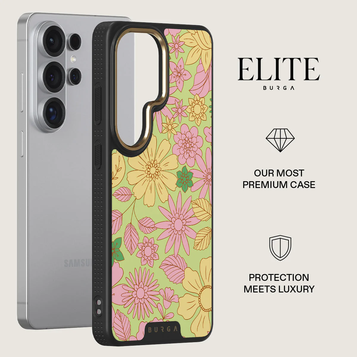 Amalfi Coast - Colorful Floral Samsung Galaxy S26 Ultra Case - Image 6