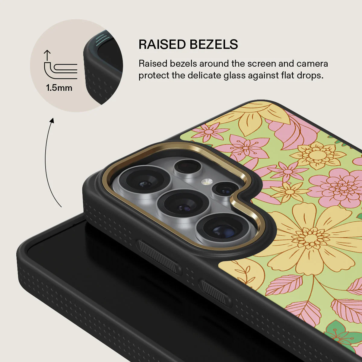 Amalfi Coast - Colorful Floral Samsung Galaxy S26 Ultra Case - Image 8