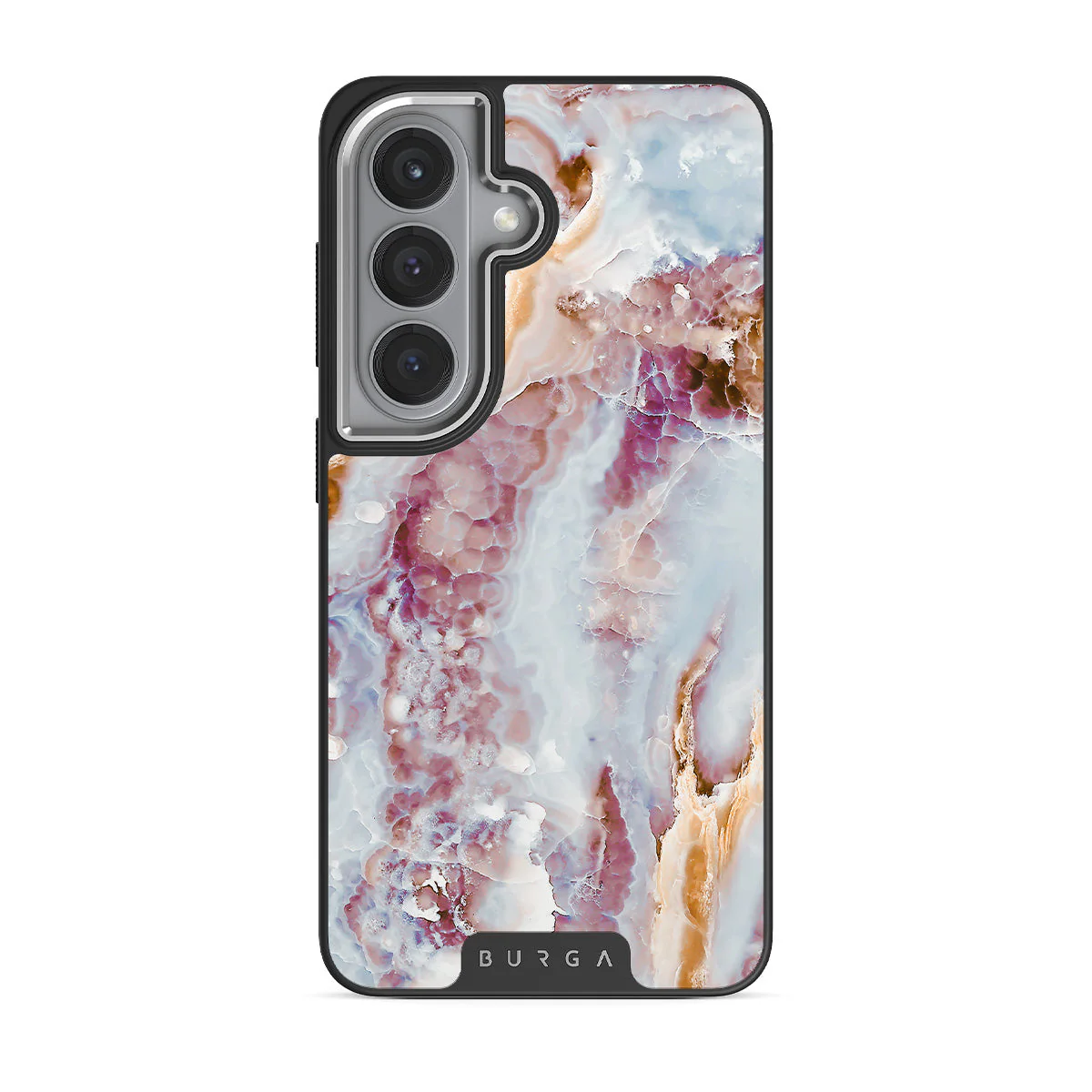 Frozen Leaves - Cute Marble Samsung Galaxy S26 Case - Image 19