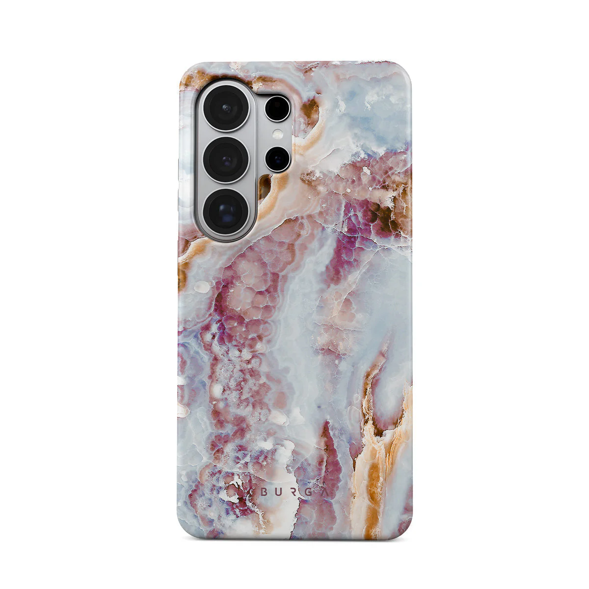 Frozen Leaves - Cute Marble Samsung Galaxy S26 Ultra Case