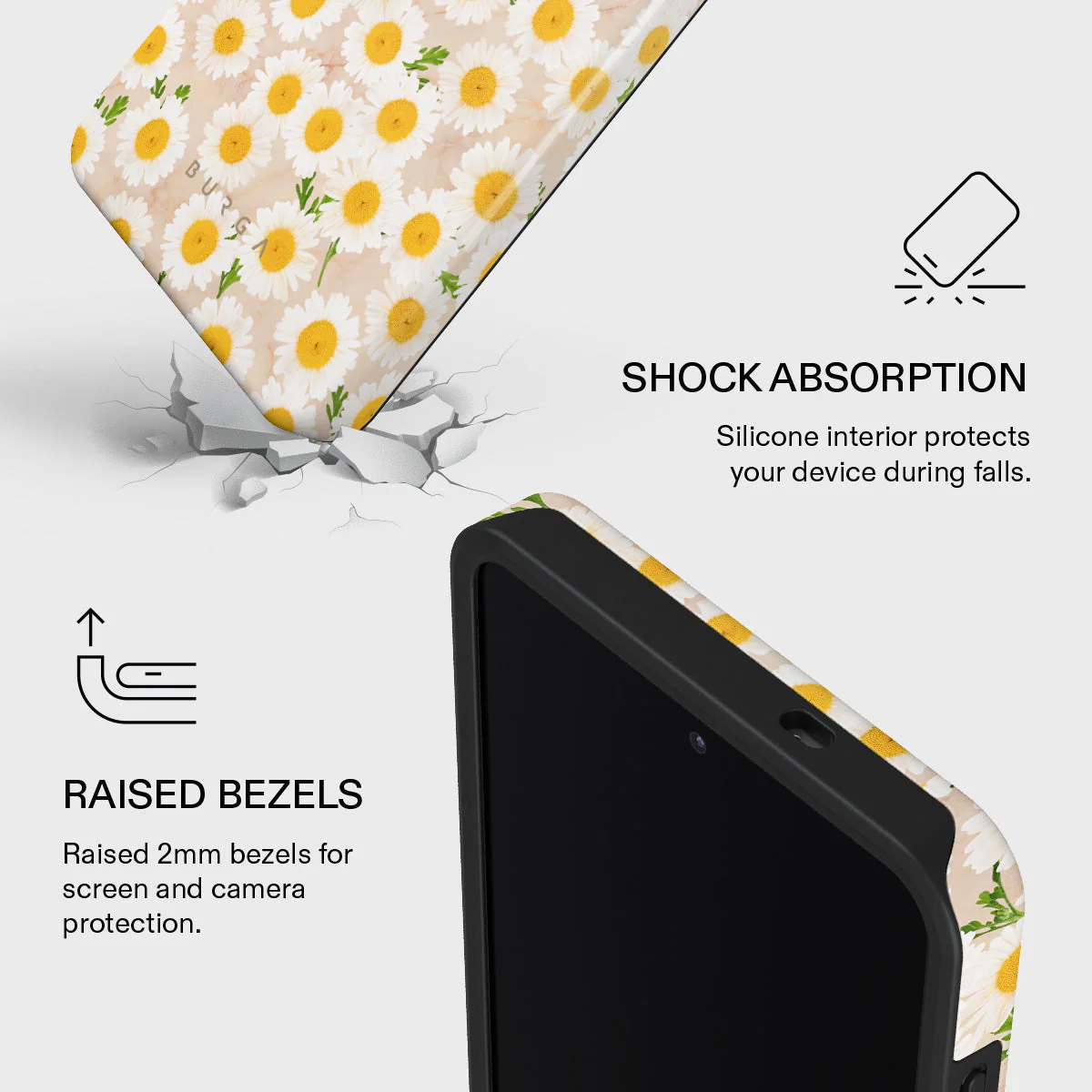 Pure Bliss - Daisy Samsung Galaxy S26 Case - Image 4