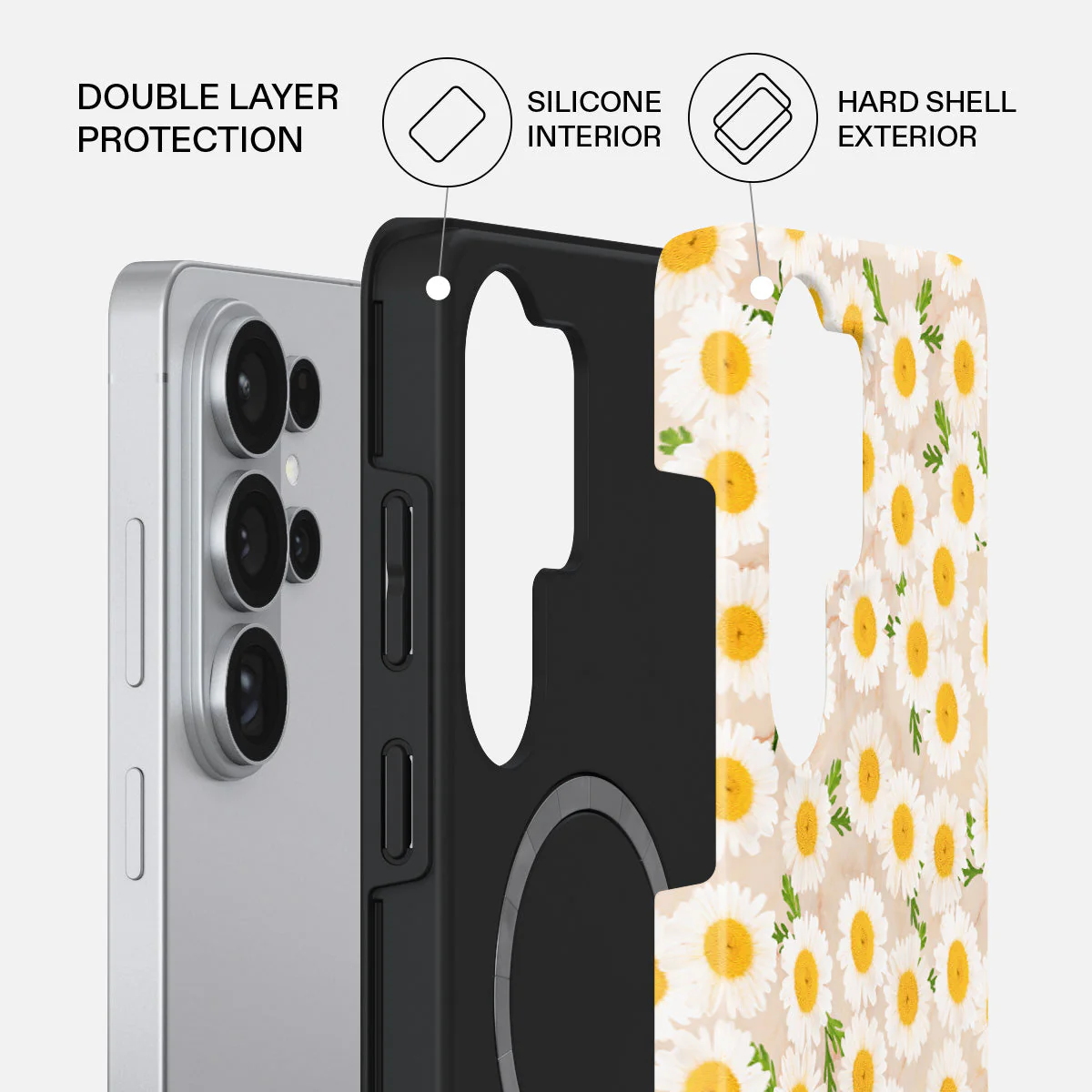 Pure Bliss - Daisy Samsung Galaxy S26 Ultra Case - Image 2