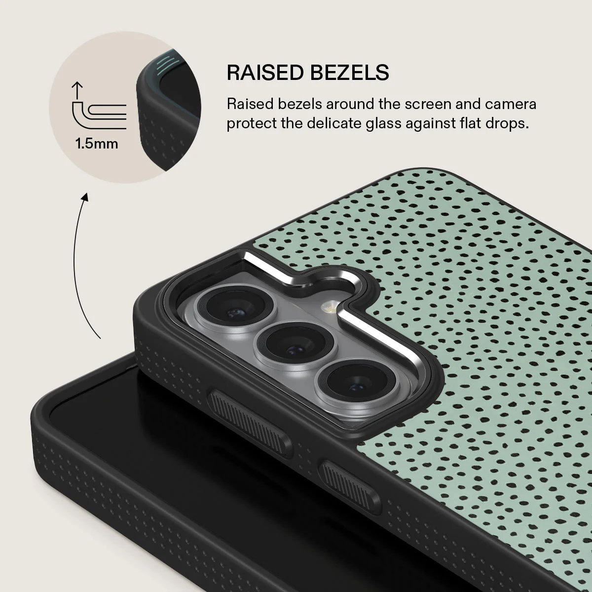 Mint Gelato - Dots Samsung Galaxy S26 Case - Image 15