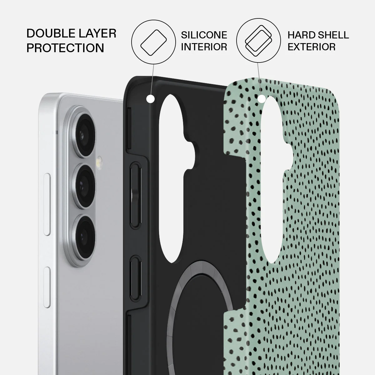 Mint Gelato - Dots Samsung Galaxy S26 Plus Case - Image 2