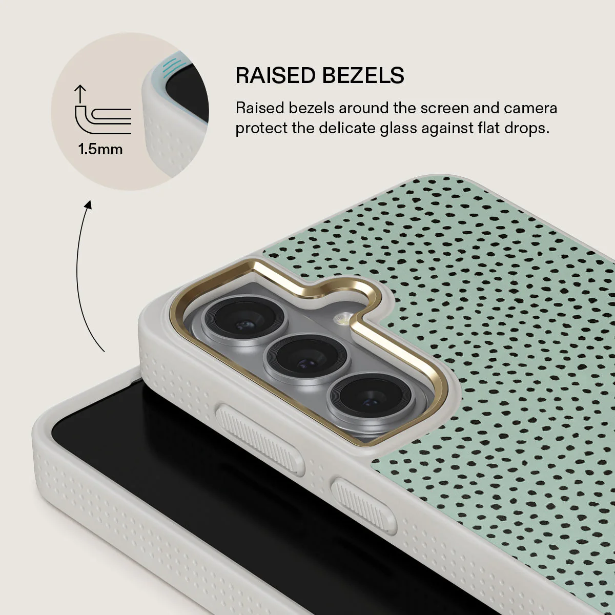 Mint Gelato - Dots Samsung Galaxy S26 Plus Case - Image 29