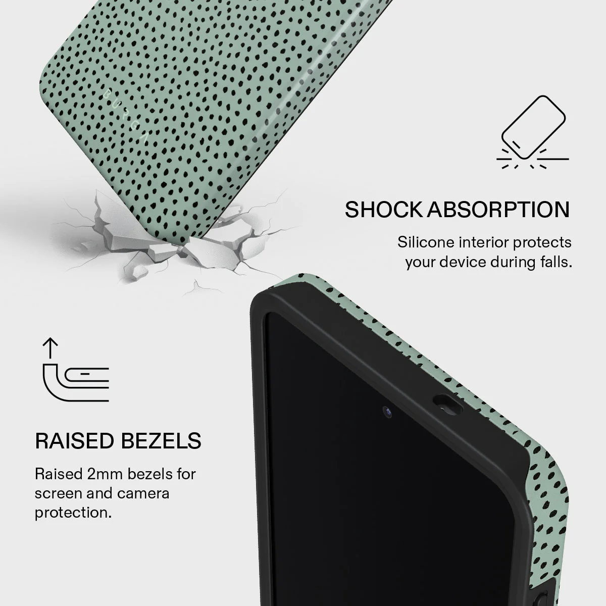 Mint Gelato - Dots Samsung Galaxy S26 Plus Case - Image 4