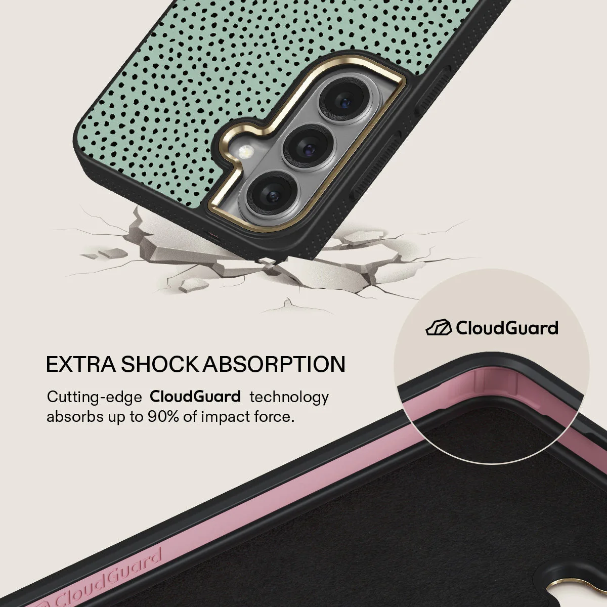 Mint Gelato - Dots Samsung Galaxy S26 Plus Case - Image 7