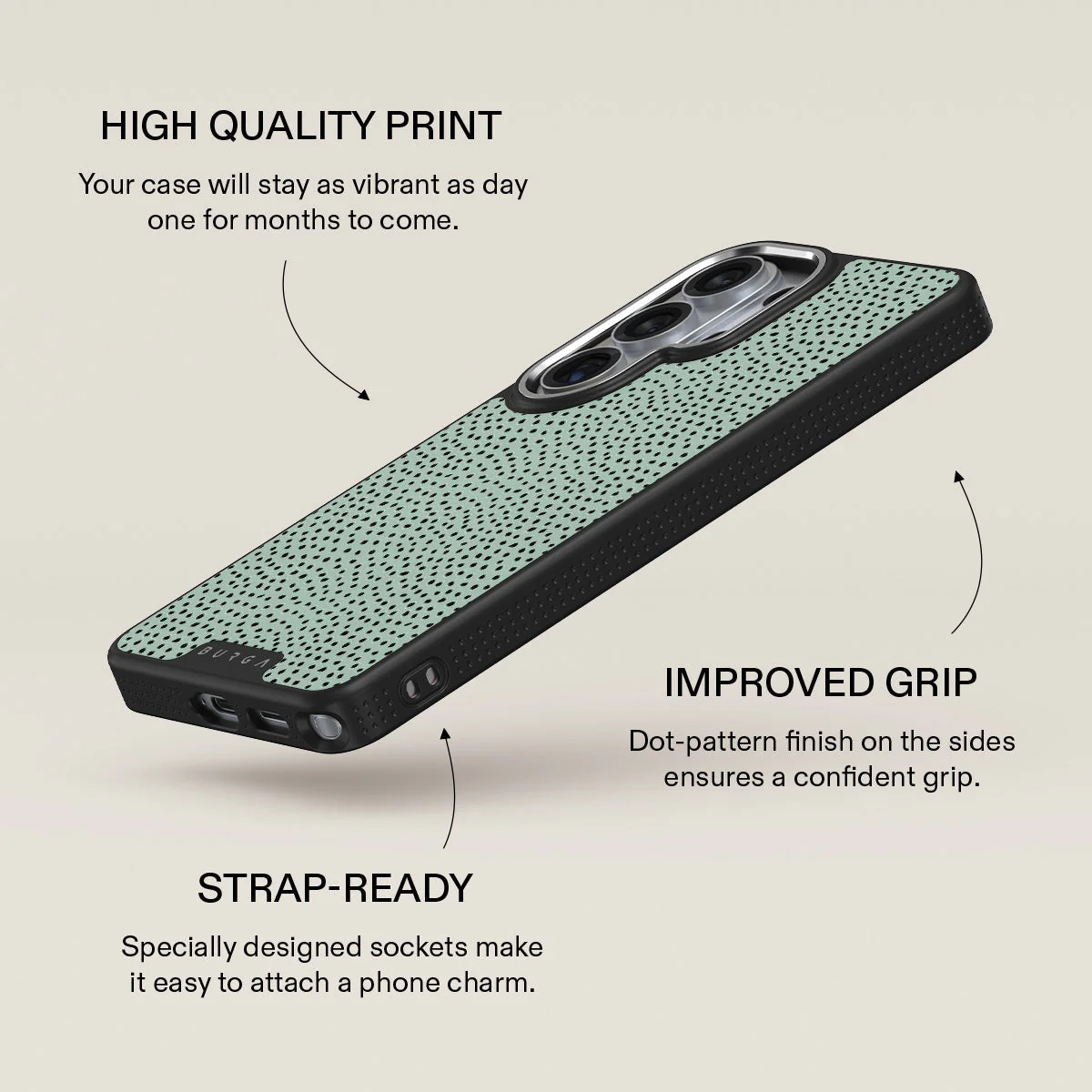 Mint Gelato - Dots Samsung Galaxy S26 Ultra Case - Image 23