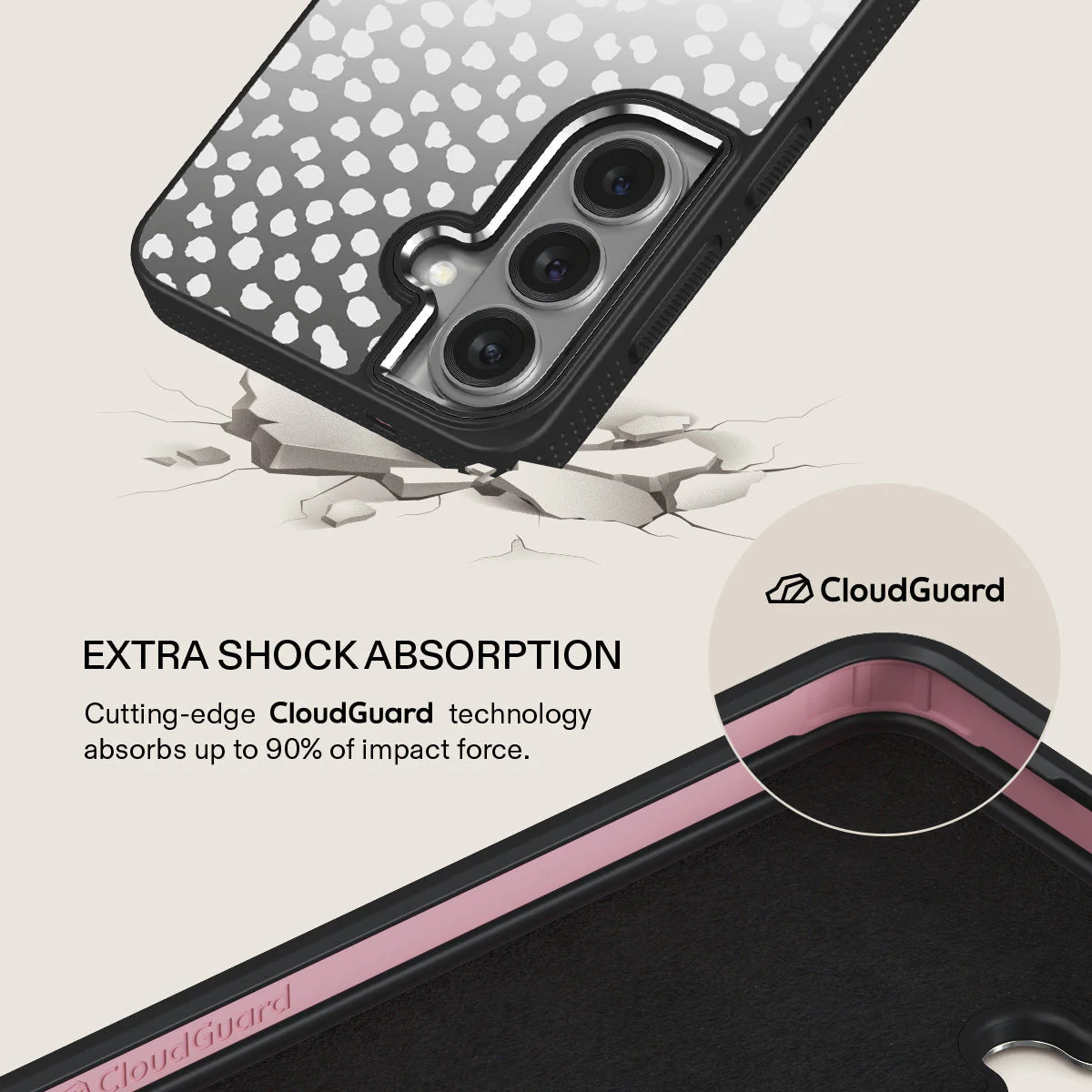 Night Sky - Dotted Samsung Galaxy S26 Case - Image 50