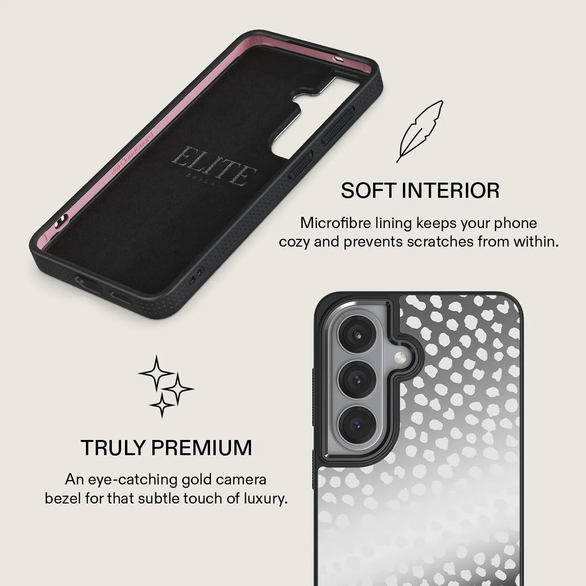 Night Sky - Dotted Samsung Galaxy S26 Case - Image 54