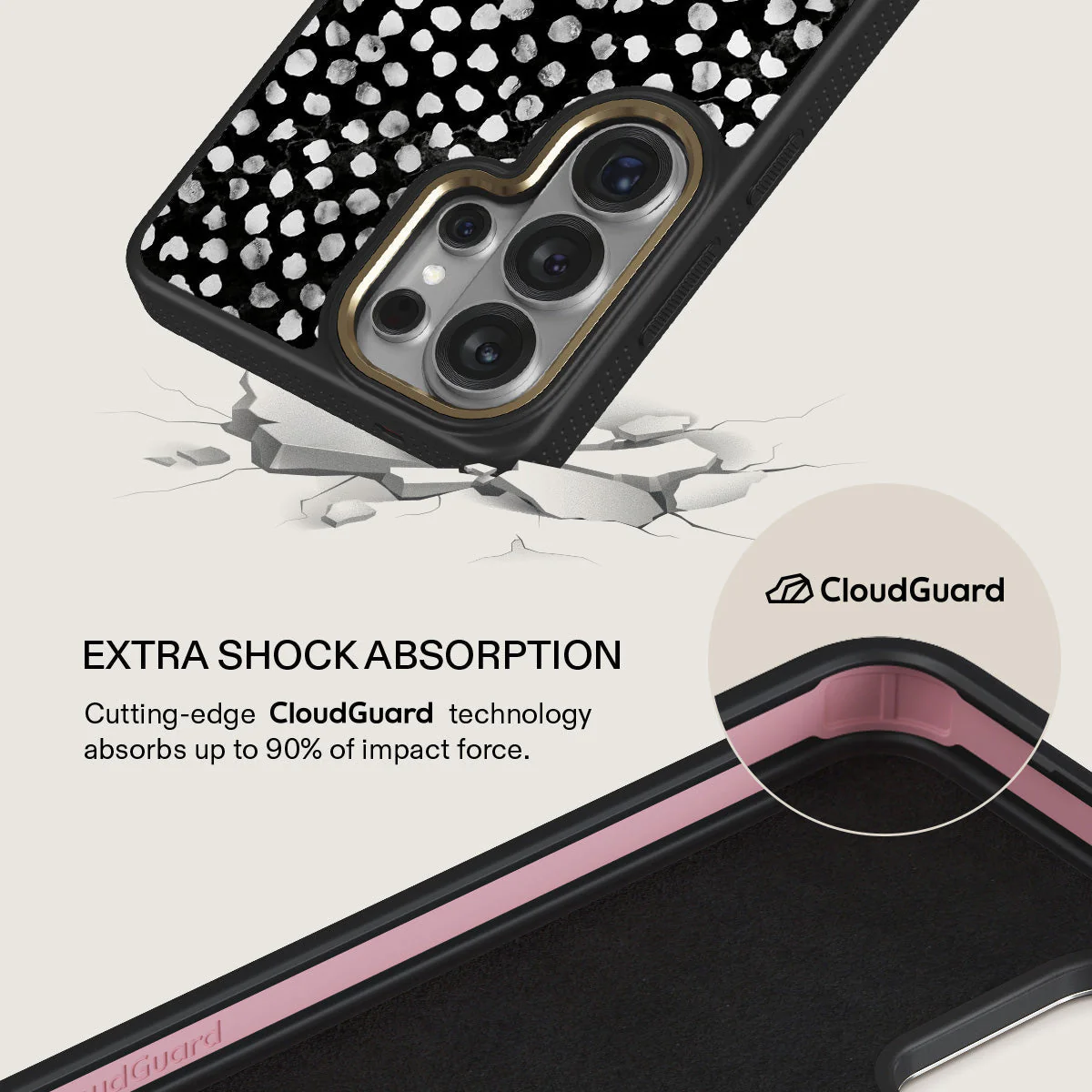 Night Sky - Dotted Samsung Galaxy S26 Ultra Case - Image 7