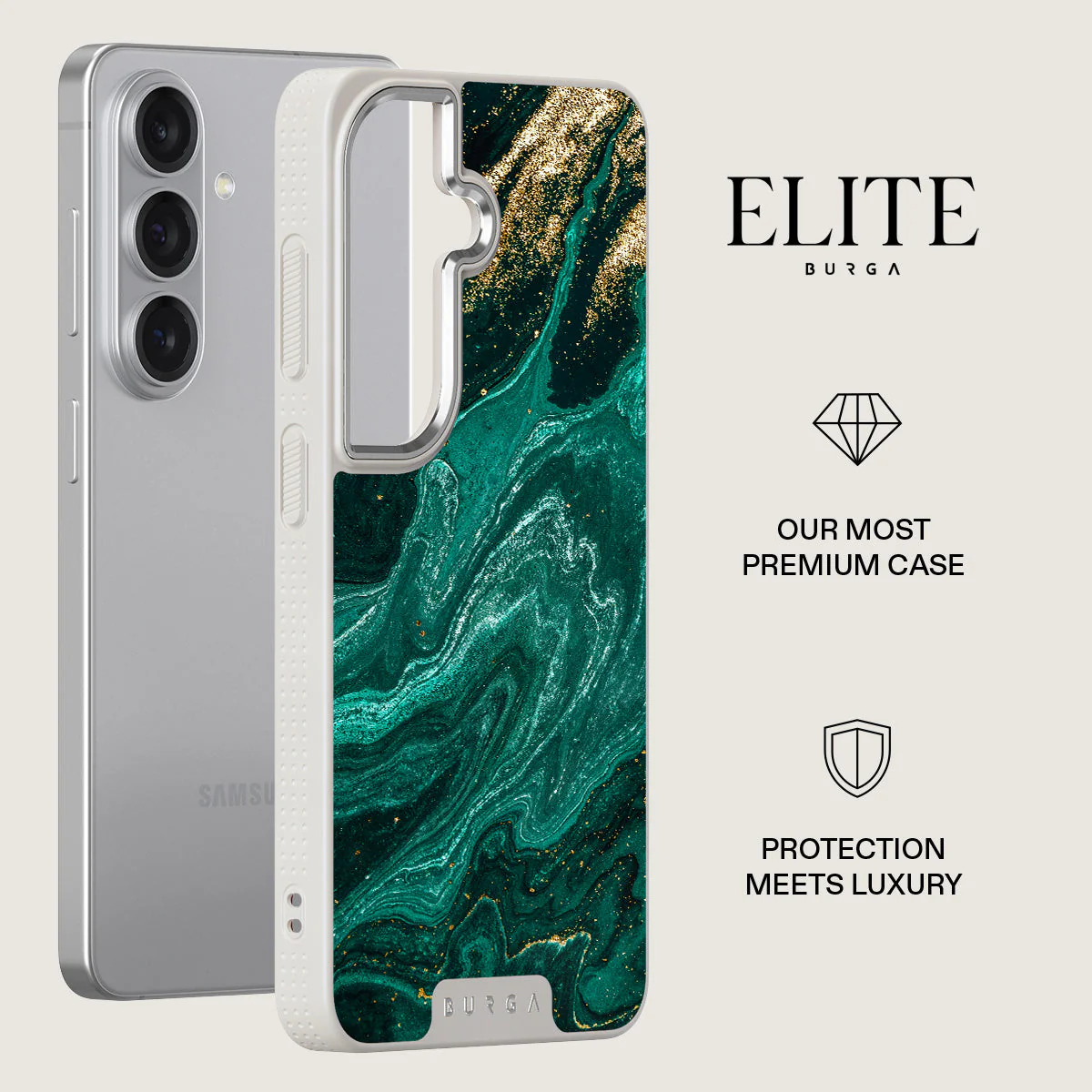 Emerald Pool - Elegant Samsung Galaxy S26 Case - Image 34