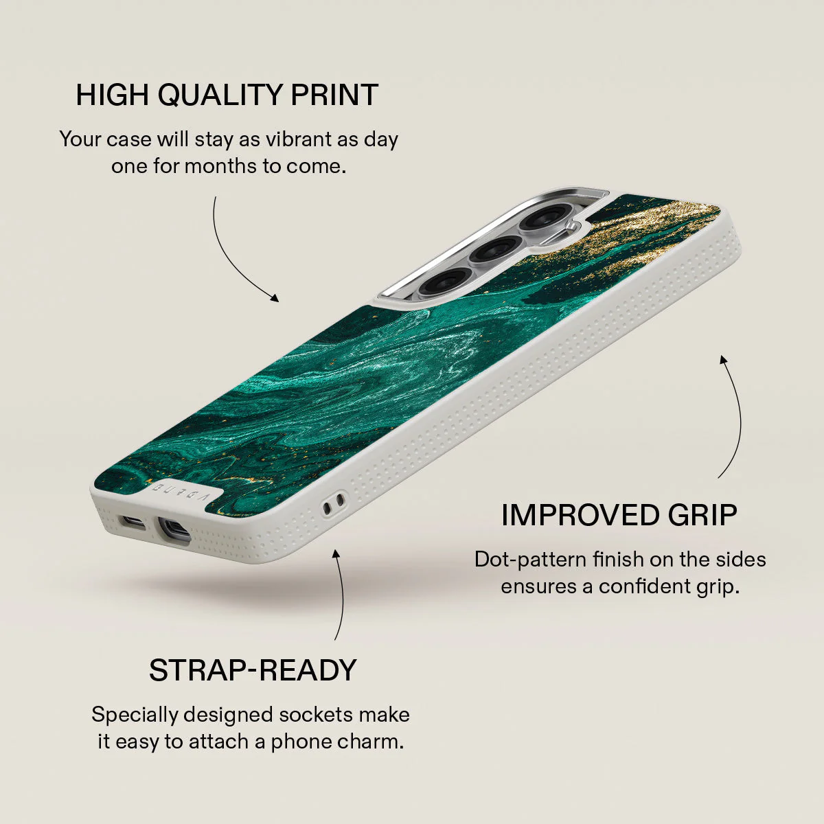 Emerald Pool - Elegant Samsung Galaxy S26 Plus Case - Image 37