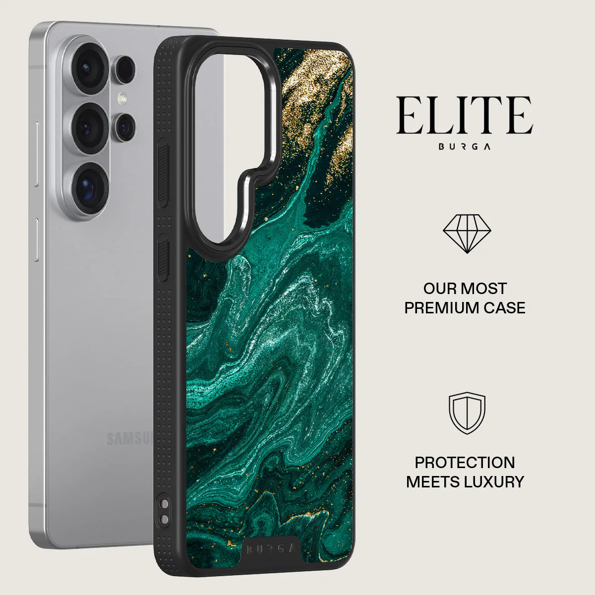 Emerald Pool - Elegant Samsung Galaxy S26 Ultra Case - Image 13